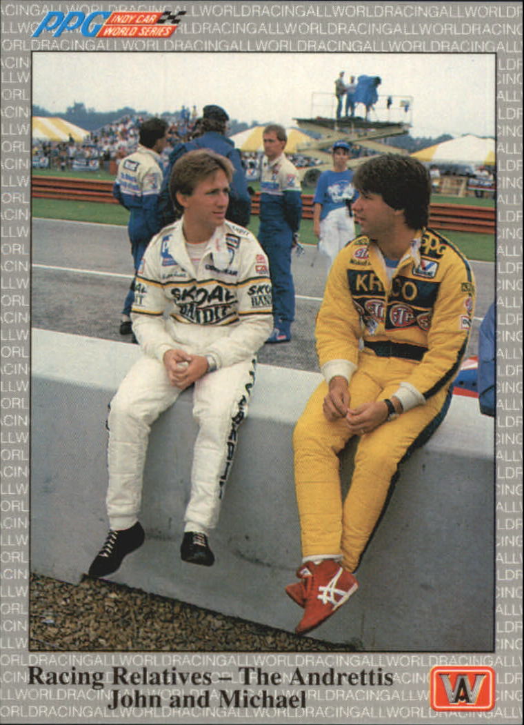 1991 All World Indy #33 Michael Andretti/John Andretti