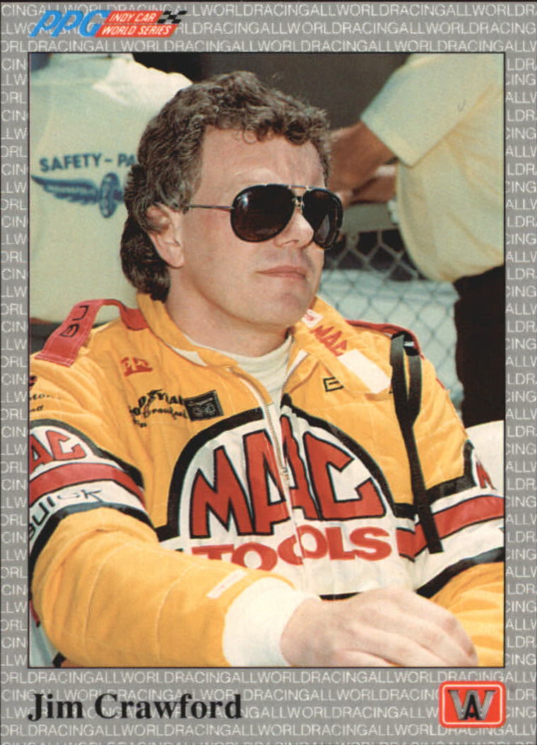 1991 All World Indy #38 Jim Crawford