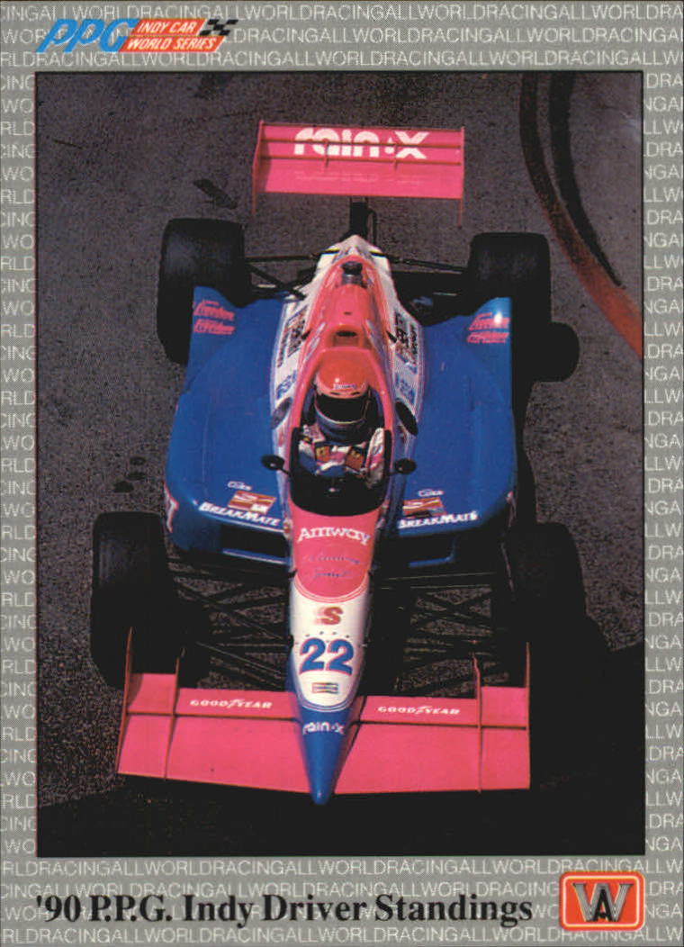 1991 All World Indy #42 '90 Indy Standings