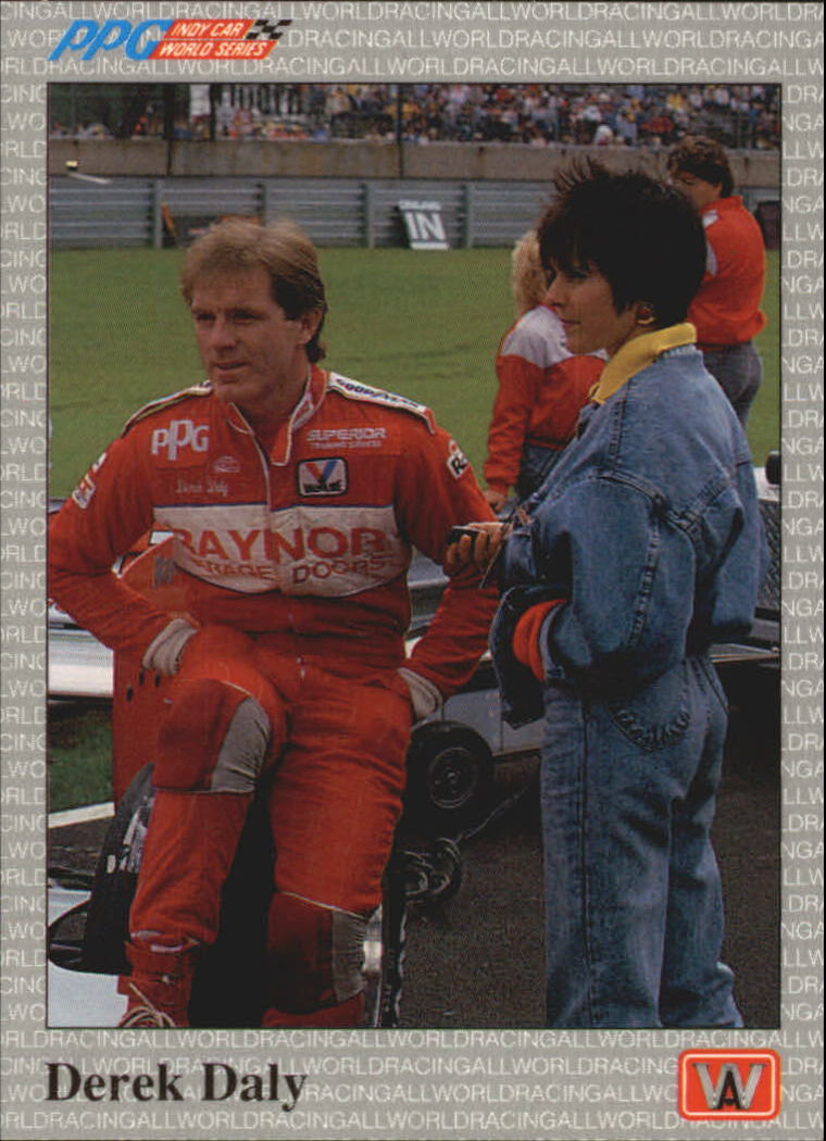 1991 All World Indy #50 Derek Daly