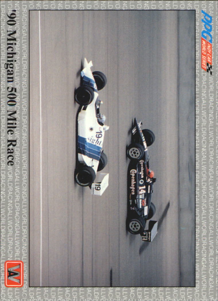 1991 All World Indy #86 '90 Michigan 500 Race