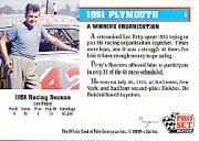 1991 Pro Set Petty Family #6 Lee Petty's Car 1951 back image