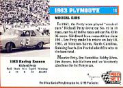 1991 Pro Set Petty Family #18 Richard Petty/Lee Petty Cars 1963 back image