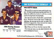 1991 Pro Set Petty Family #35 Richard Petty/Kyle Petty Cars back image