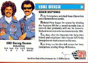 1991 Pro Set Petty Family #36 Richard Petty/Kyle Petty Cars back image