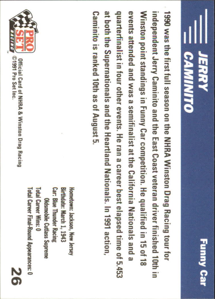 Sports Card Back