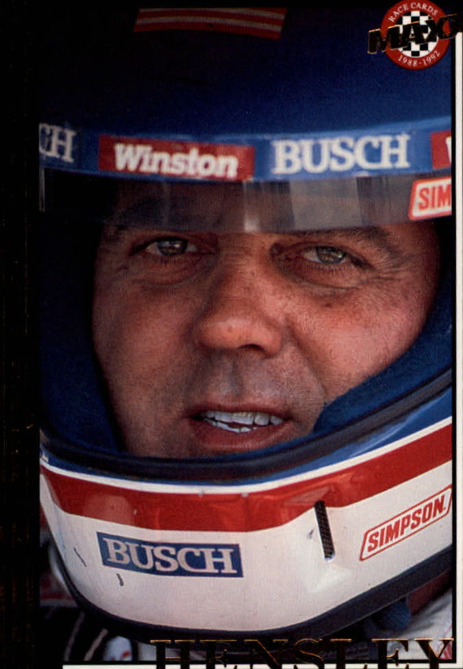 1992 Maxx Black #27 Jimmy Hensley