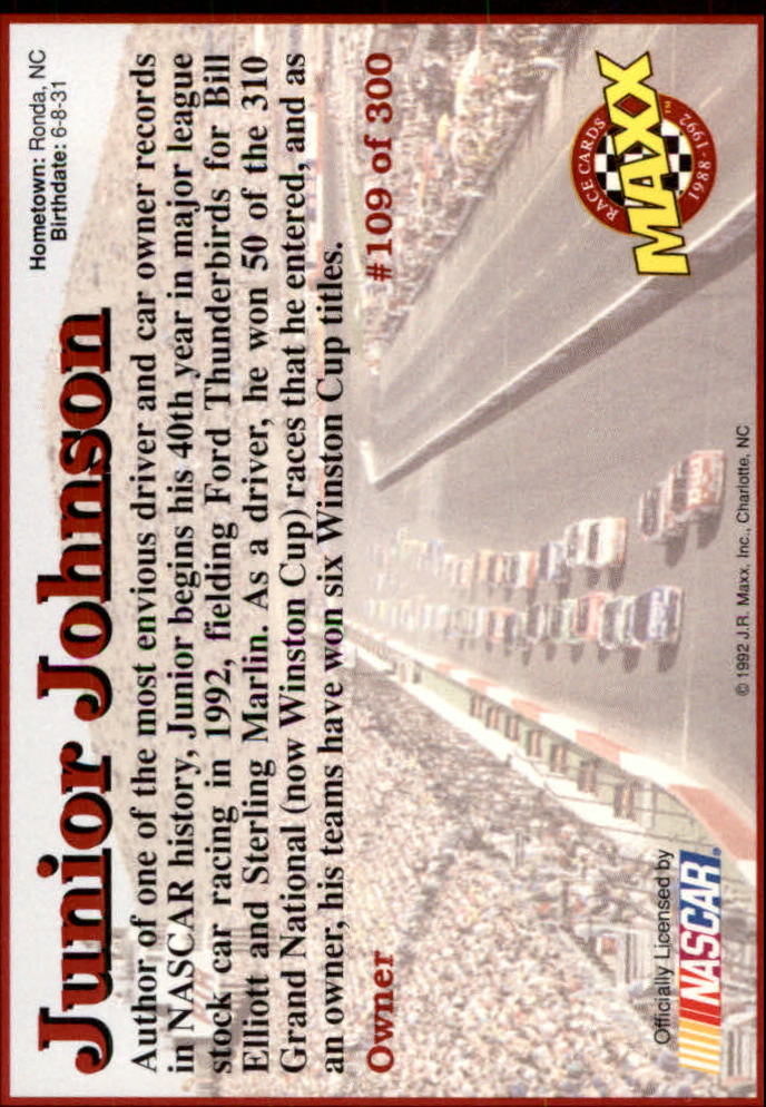Sports Card Back