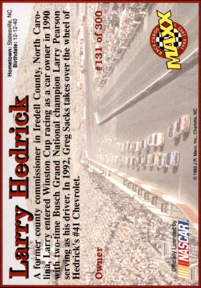 Sports Card Back