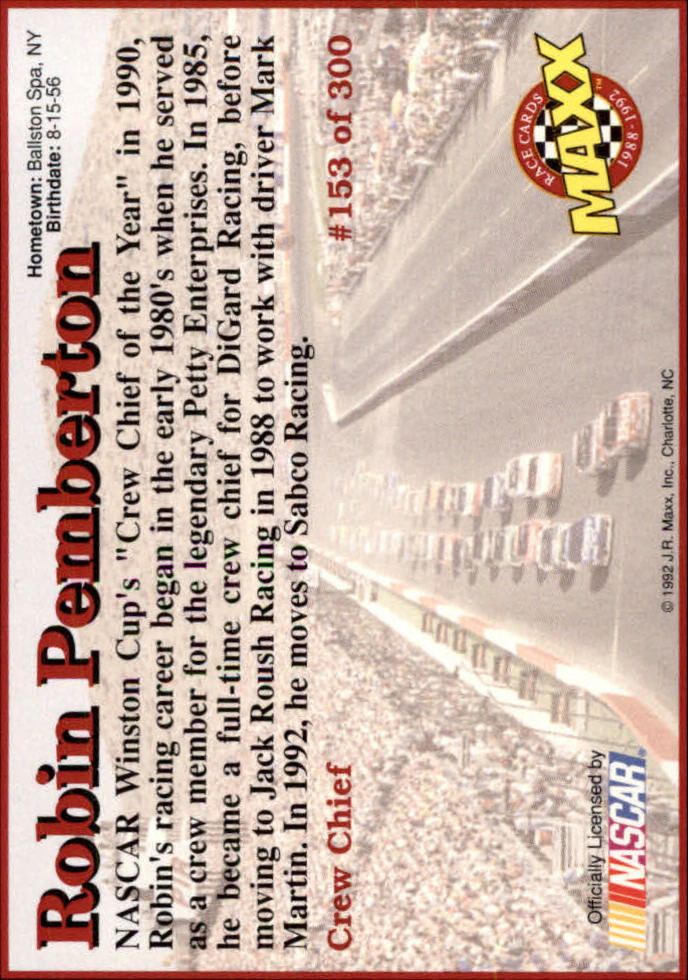 Sports Card Back