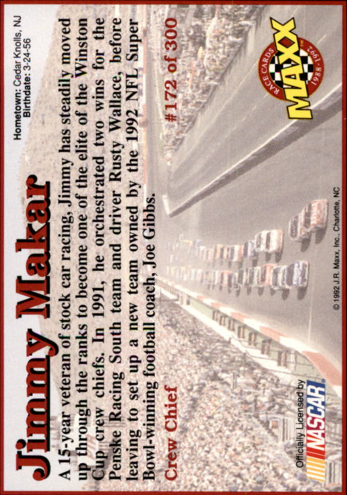 Sports Card Back