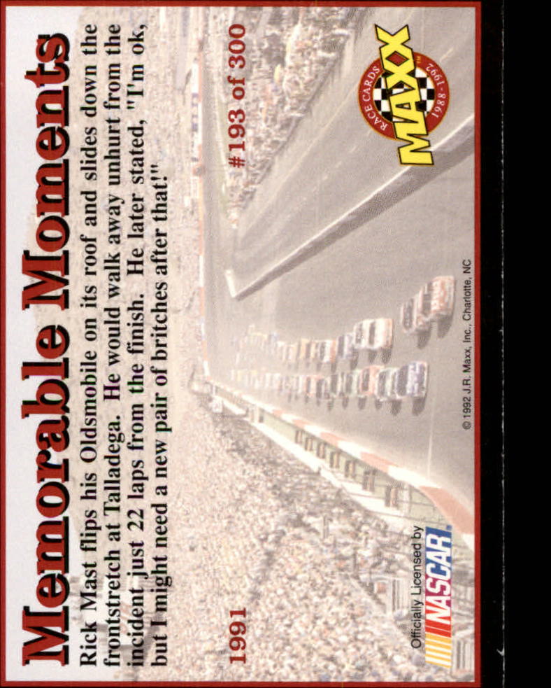 Sports Card Back