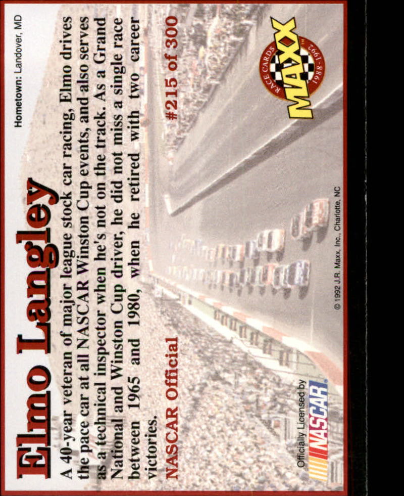 Sports Card Back