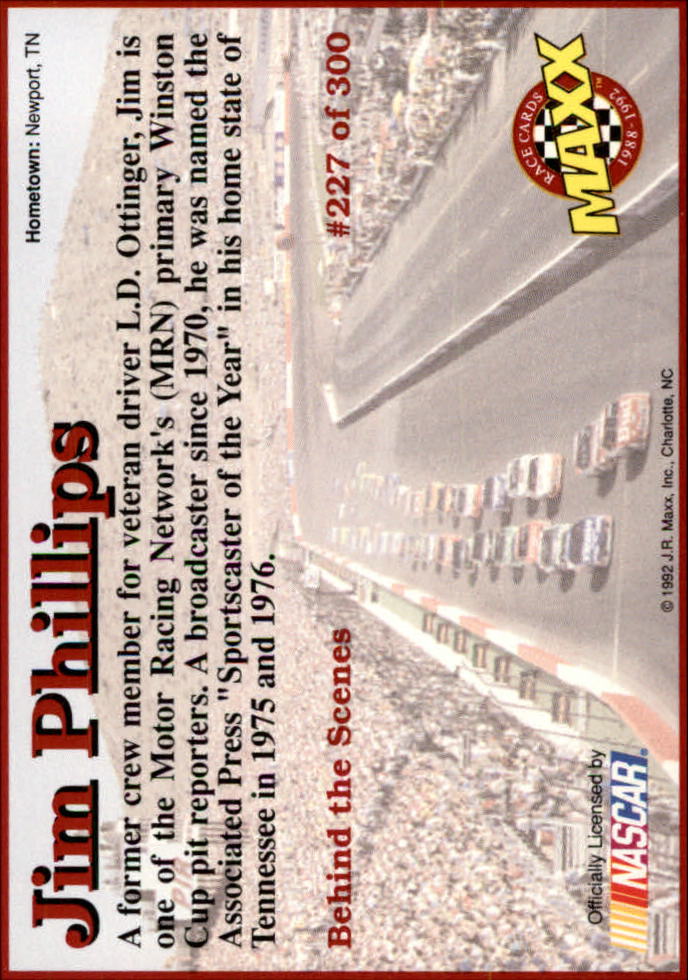Sports Card Back