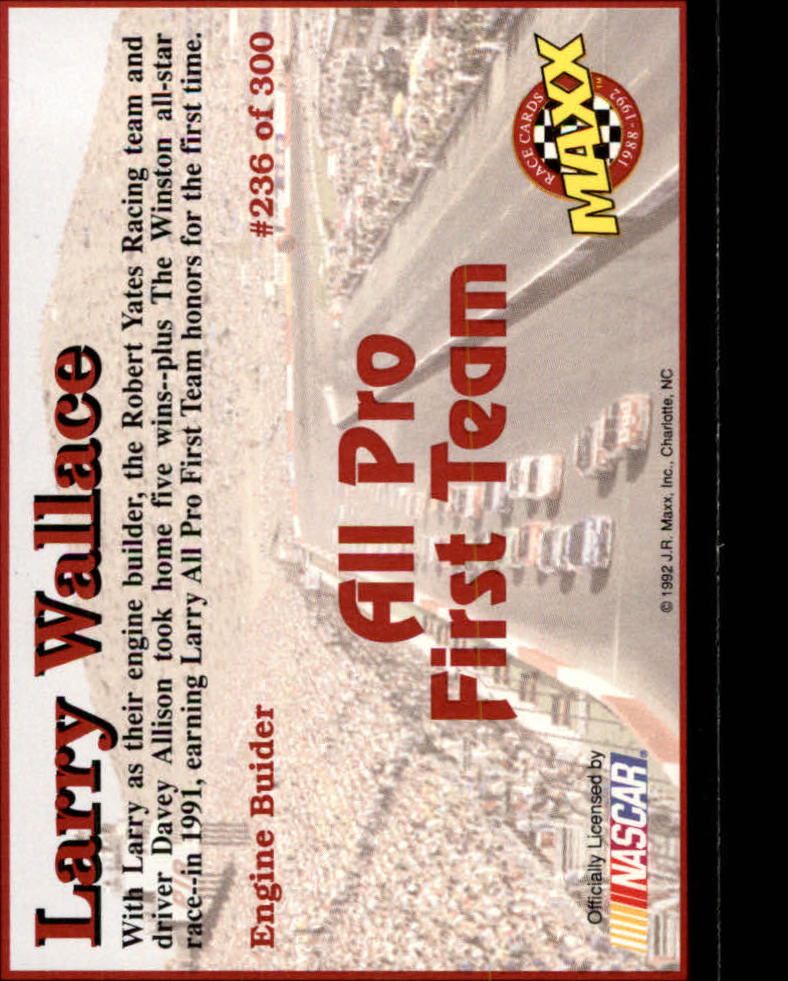 Sports Card Back