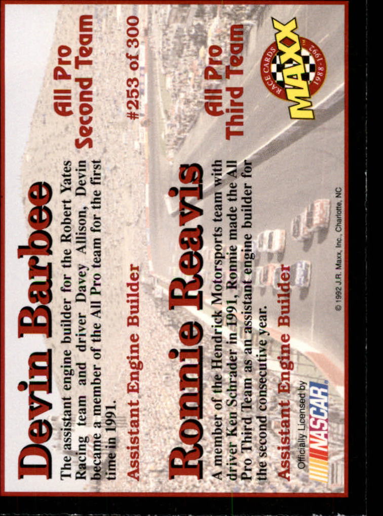 Sports Card Back