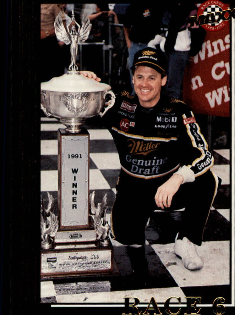 1992 Maxx Black #269 Rusty Wallace/Year in Review
