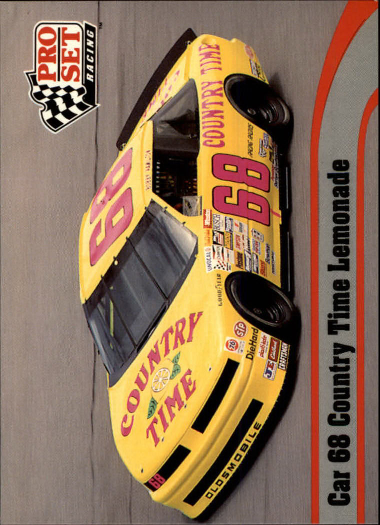 1992 Pro Set #63 Bobby Hamilton's Car