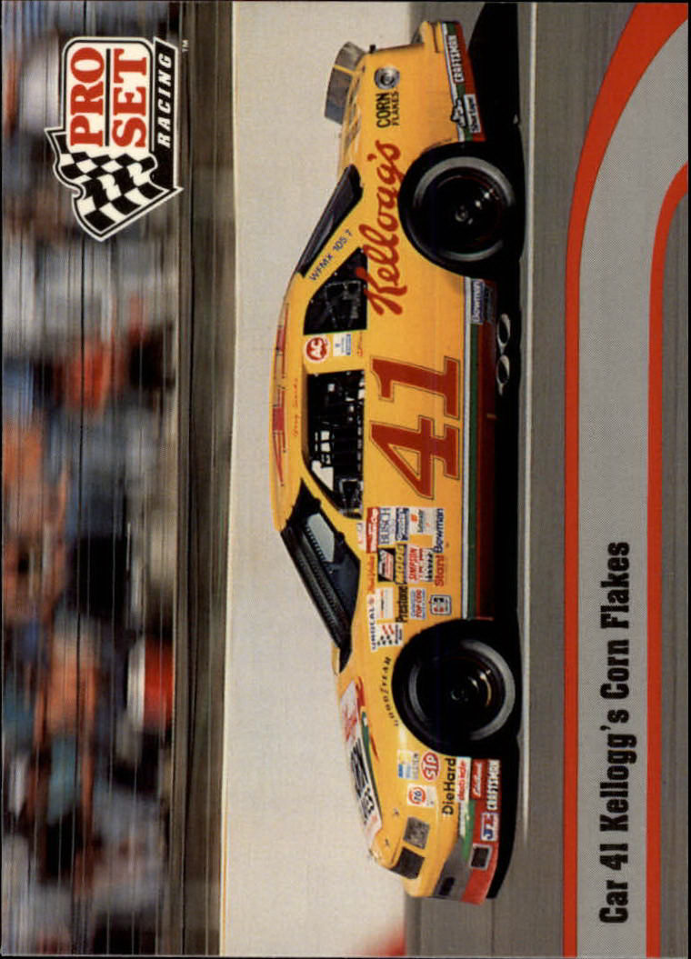 1992 Pro Set #77 Greg Sacks' Car