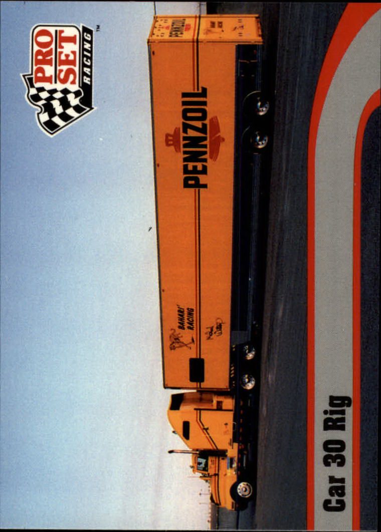 1992 Pro Set #92 Michael Waltrip's Transporter