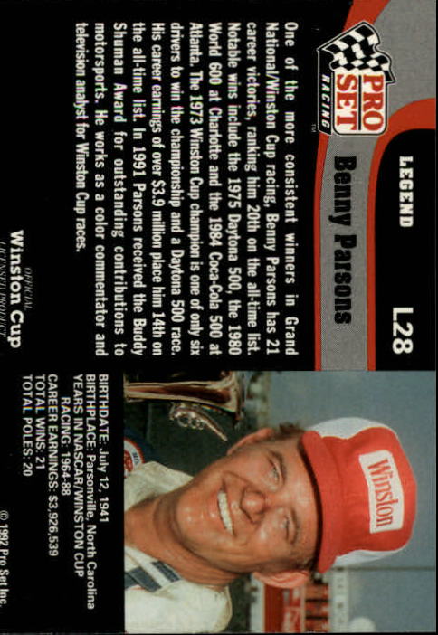 Sports Card Back