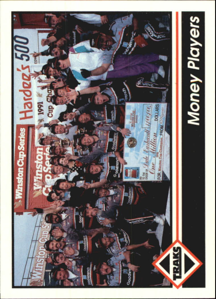 1992 Traks #175 Dale Earnhardt w/Crew