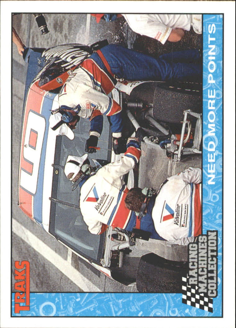 1992 Traks Racing Machines #73 Mark Martin in Pits