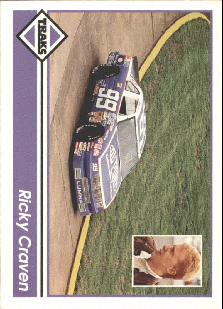 1992 Traks Racing Machines Bonus #10B Ricky Craven