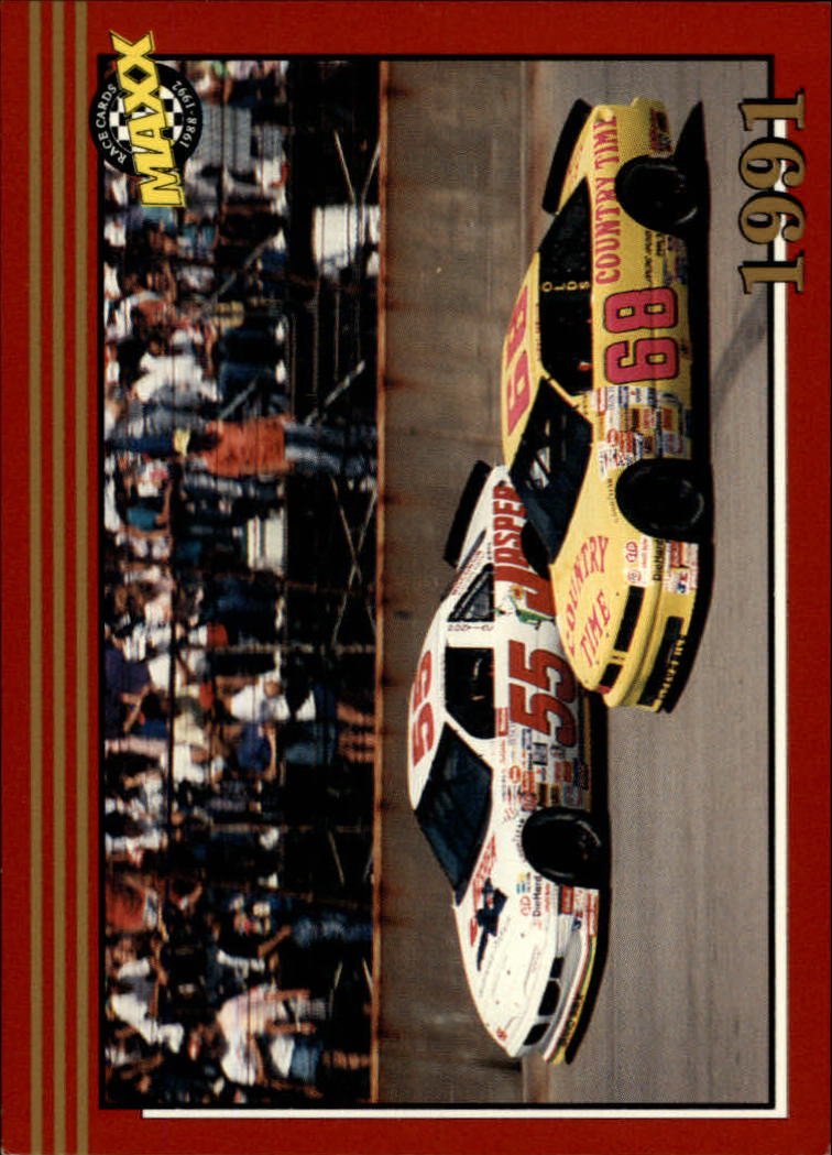 1992 Maxx Red #197 Bobby Hamilton's Car/Ted Musgrave's Car/Memorable Moments