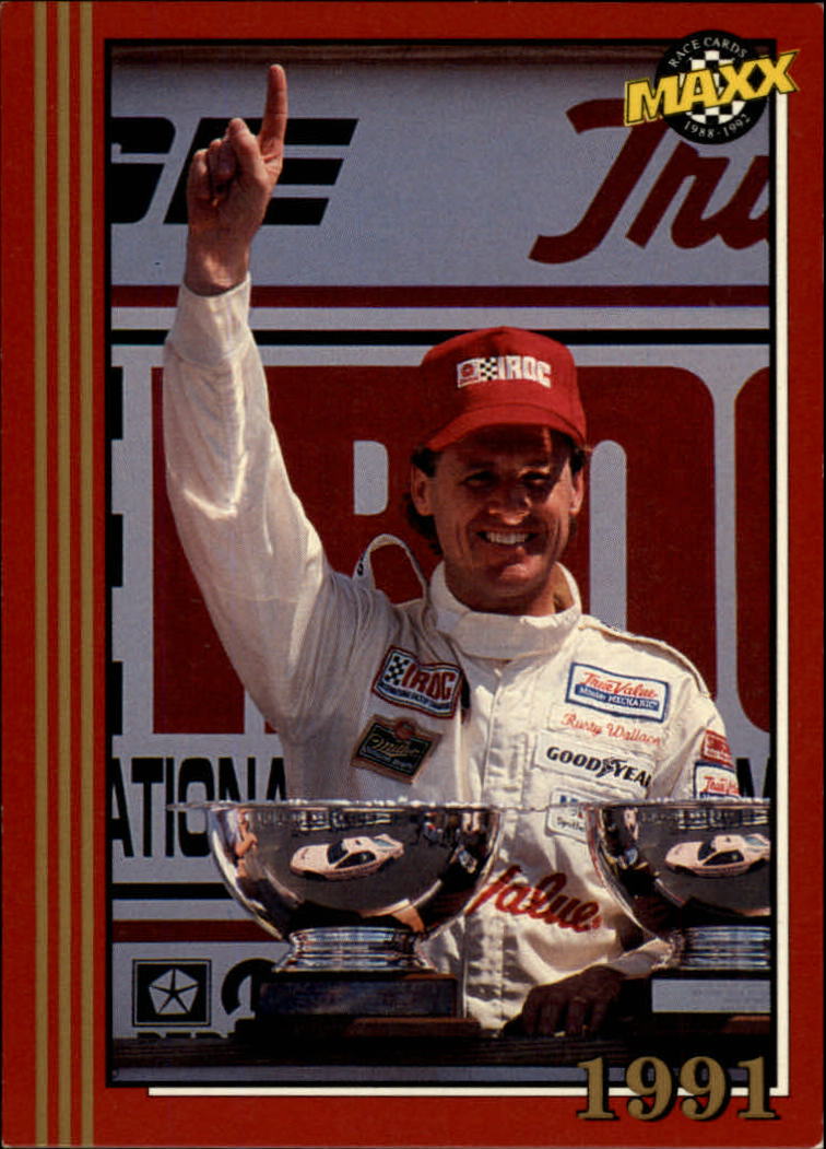 1992 Maxx Red #202 Rusty Wallace/Memorable Moments
