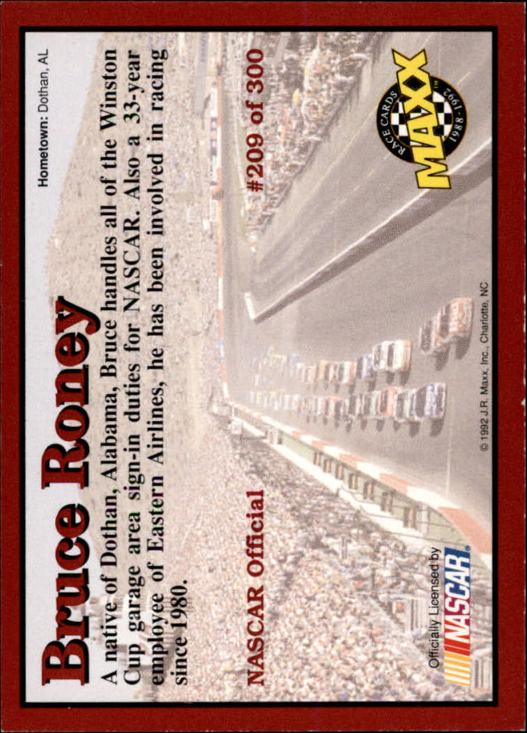 Sports Card Back
