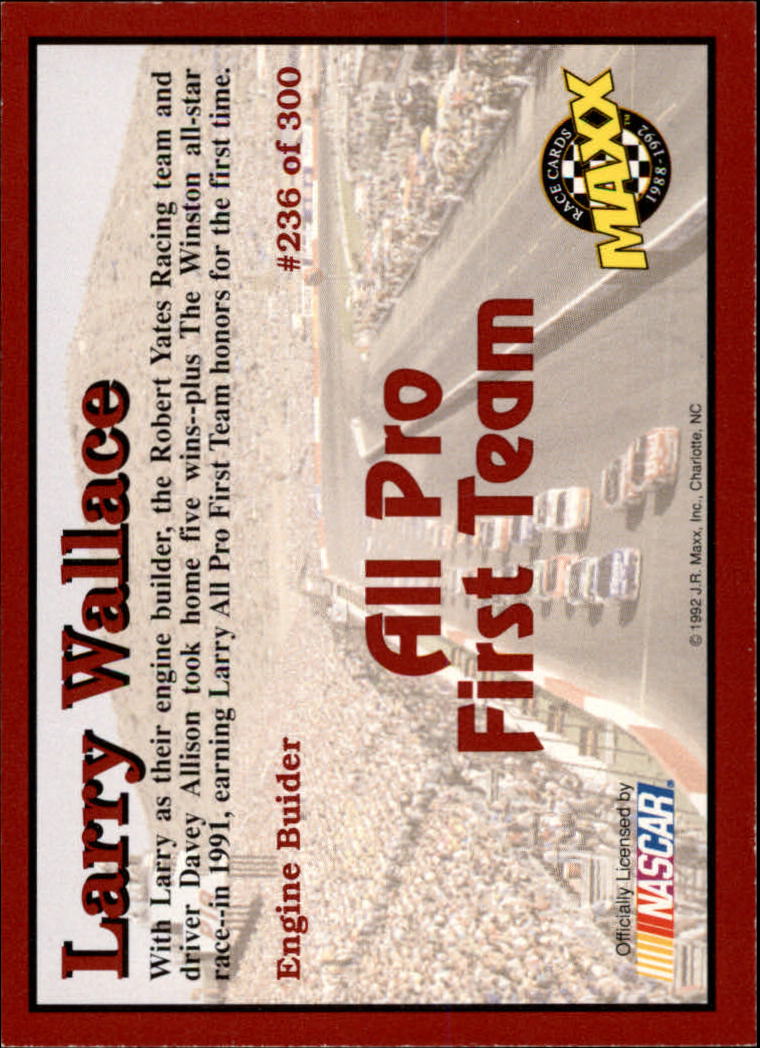 Sports Card Back