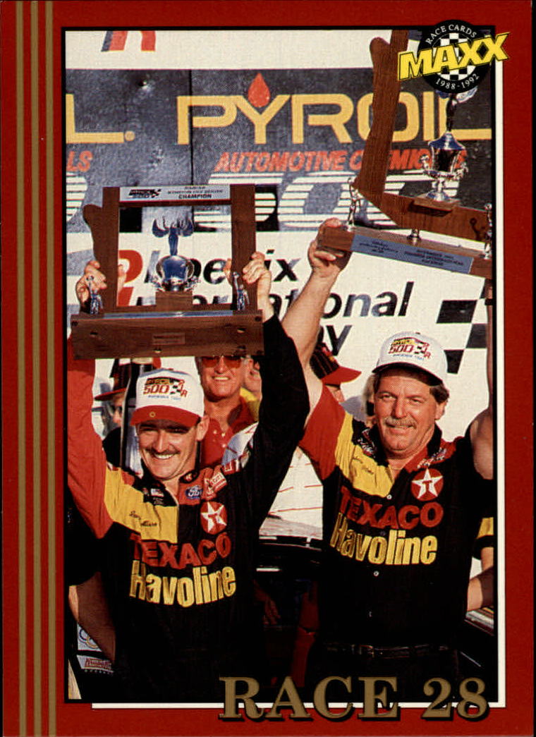 1992 Maxx Red #292 Davey Allison/Robert Yates/Year in Review
