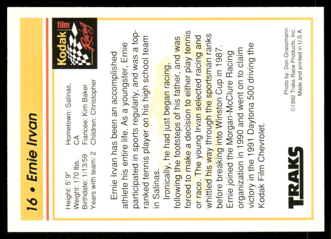 Sports Card Back