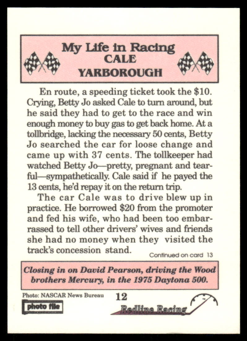 Sports Card Back