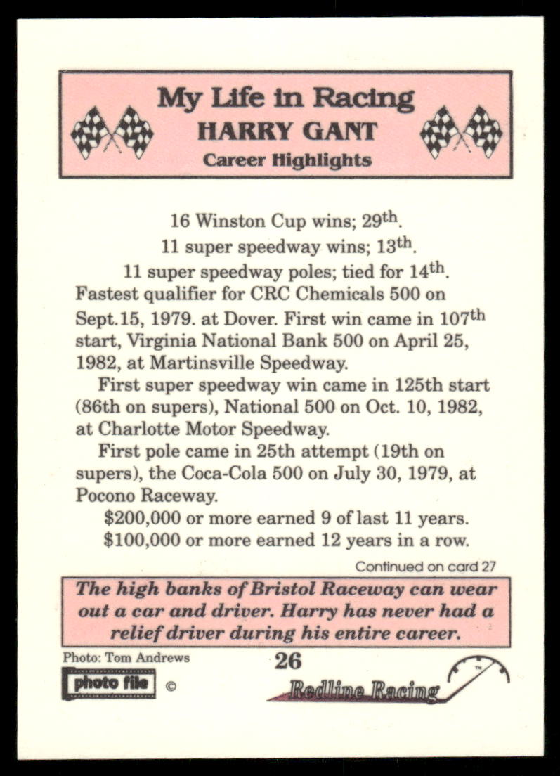 Sports Card Back