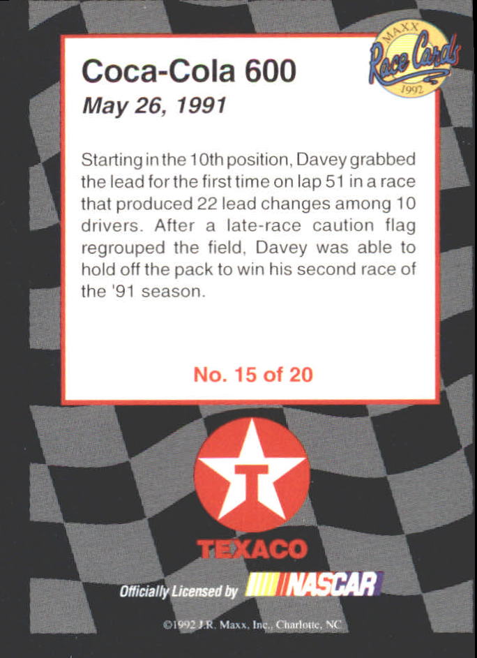 Sports Card Back