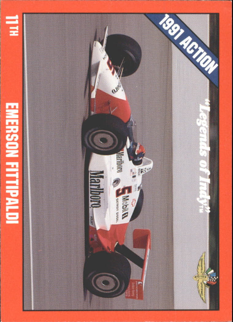 1992 Legends of Indy #12 Emerson Fittipaldi's Car