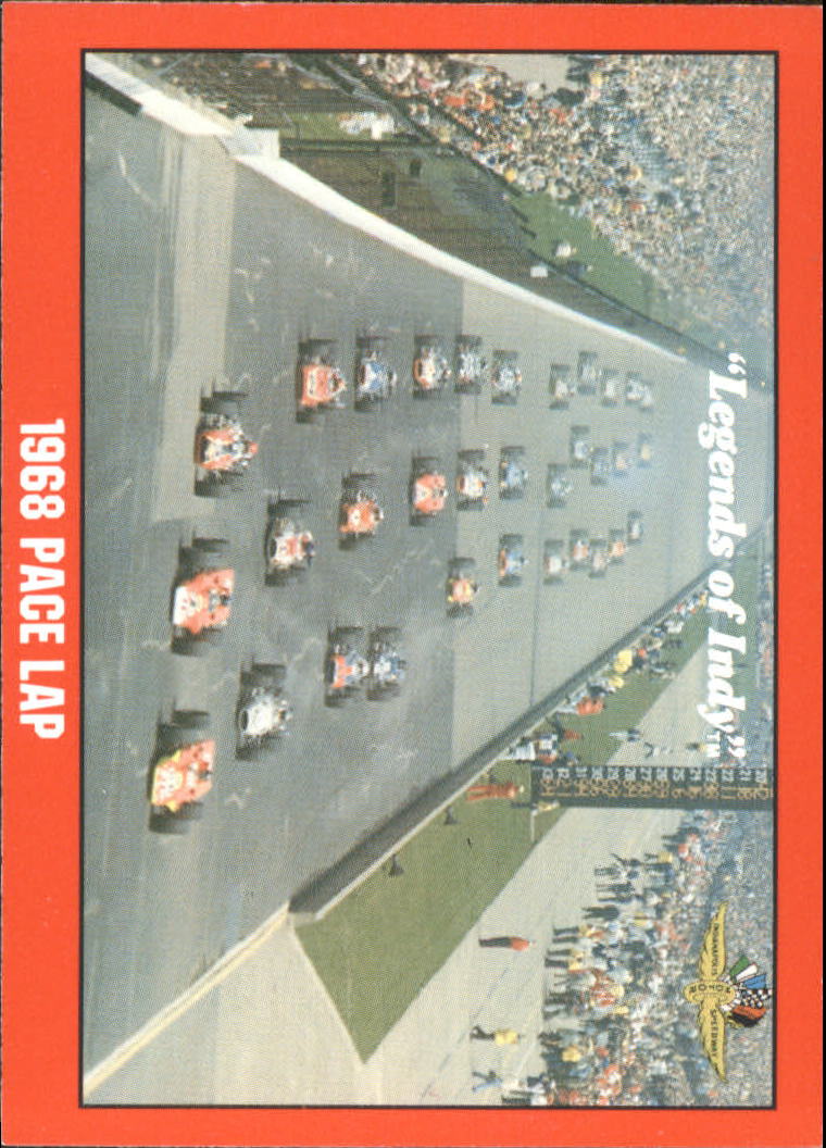 1992 Legends of Indy #63 1968 Pace Lap