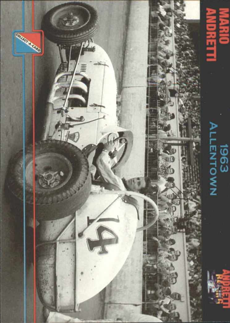 1992 Collect-A-Card Andretti Racing #9 Mario Andretti's Car