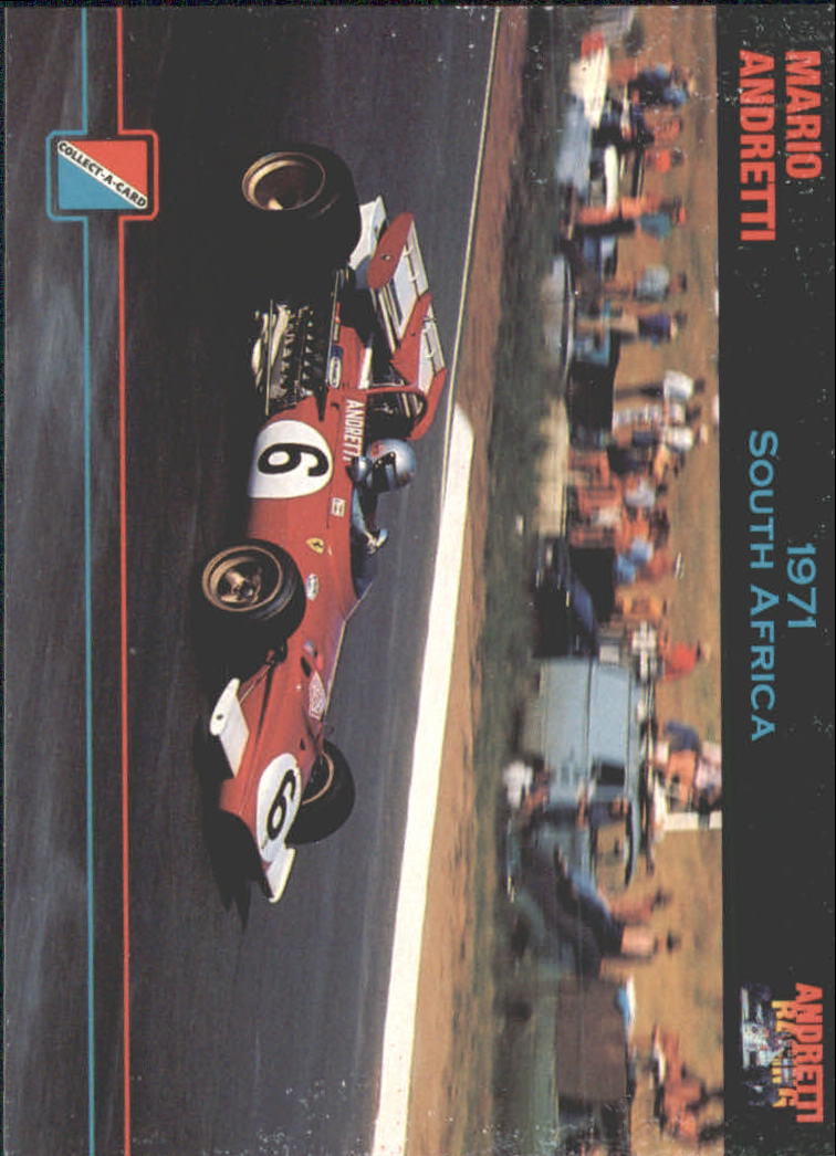 1992 Collect-A-Card Andretti Racing #18 Mario Andretti's Car