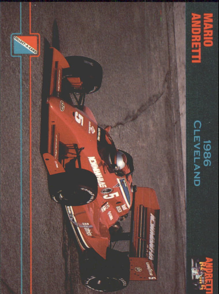 1992 Collect-A-Card Andretti Racing #53 Mario Andretti's Car
