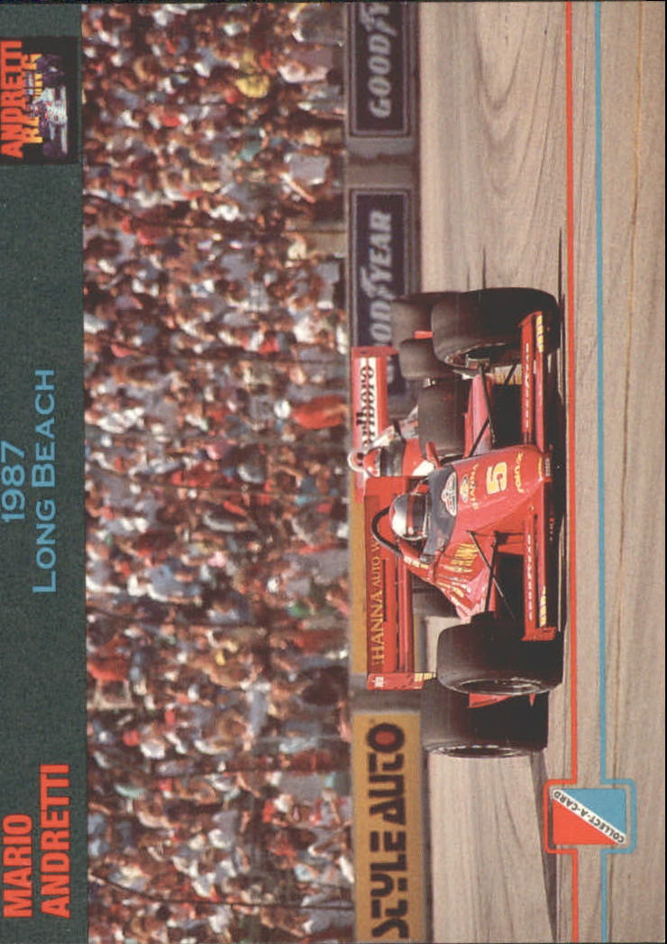 1992 Collect-A-Card Andretti Racing #59 Mario Andretti's Car