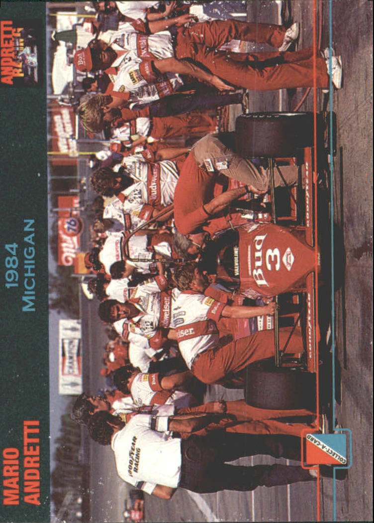 1992 Collect-A-Card Andretti Racing #62 Mario Andretti's Car