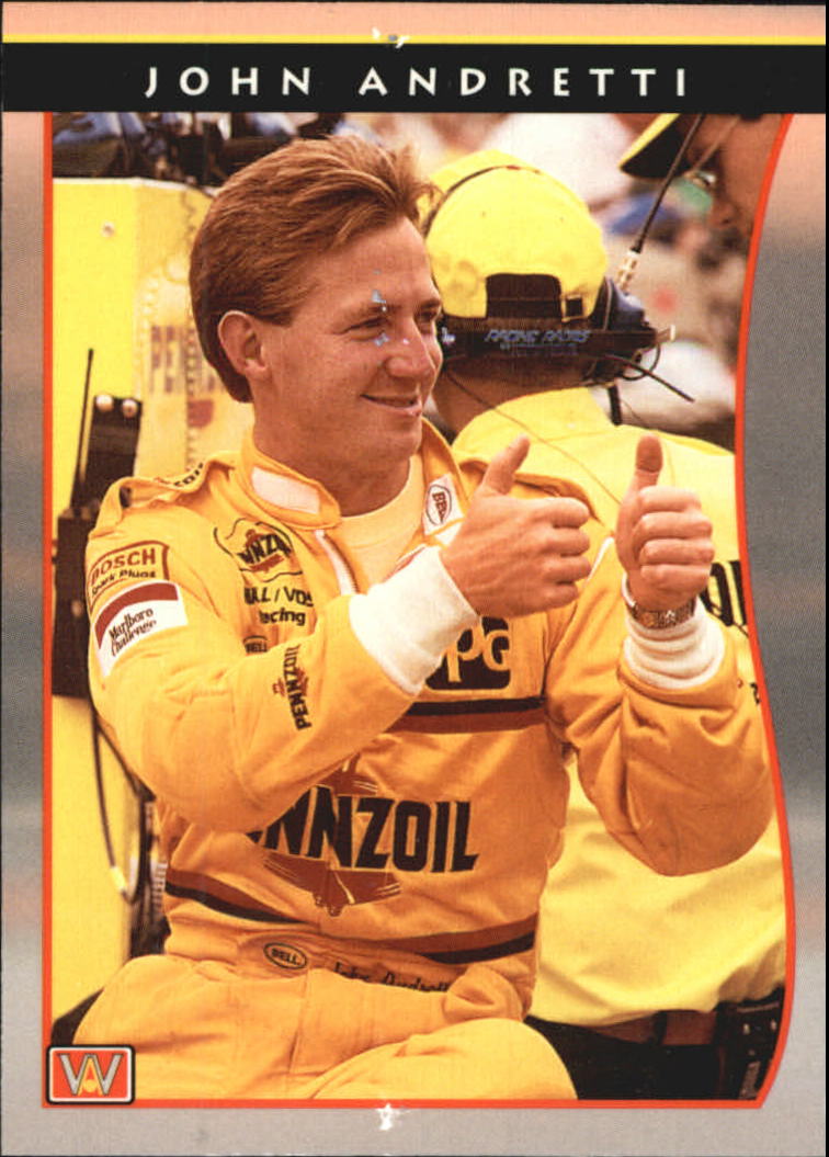 1992 All World Indy #15 John Andretti