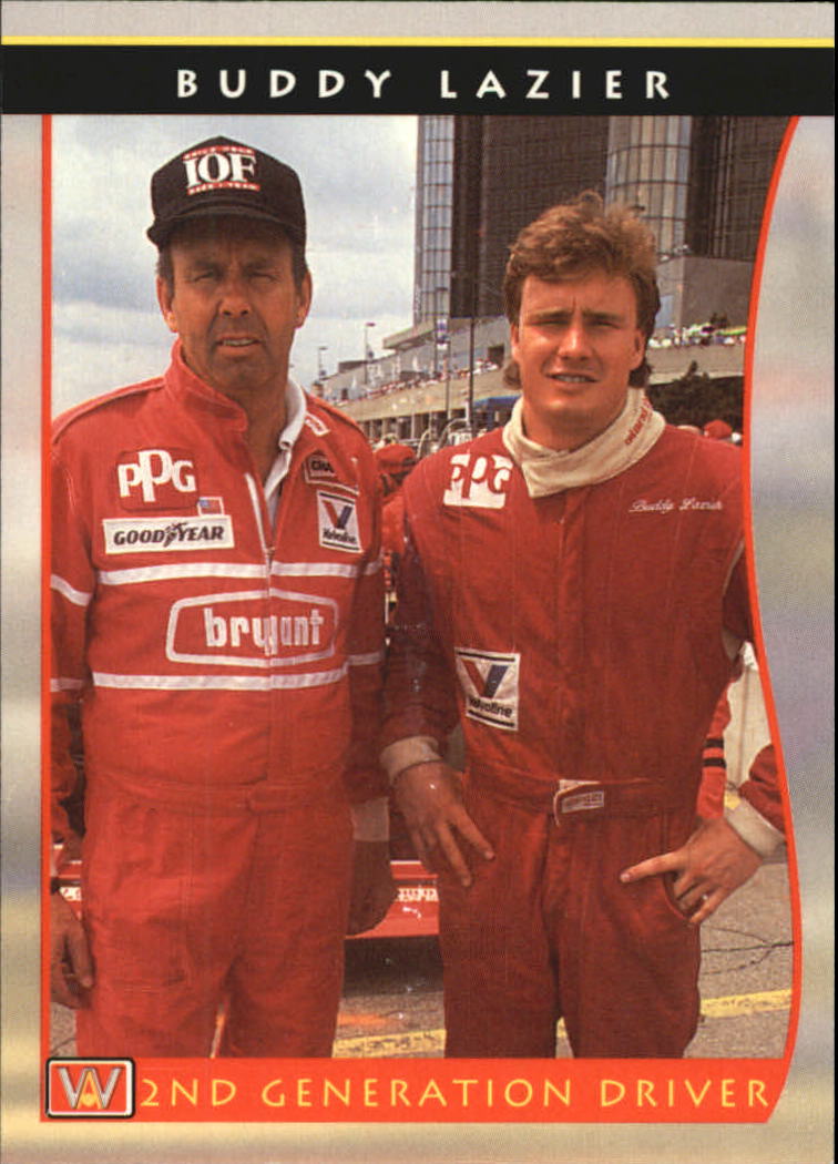 1992 All World Indy #45 Buddy Lazier/Bob Lazier