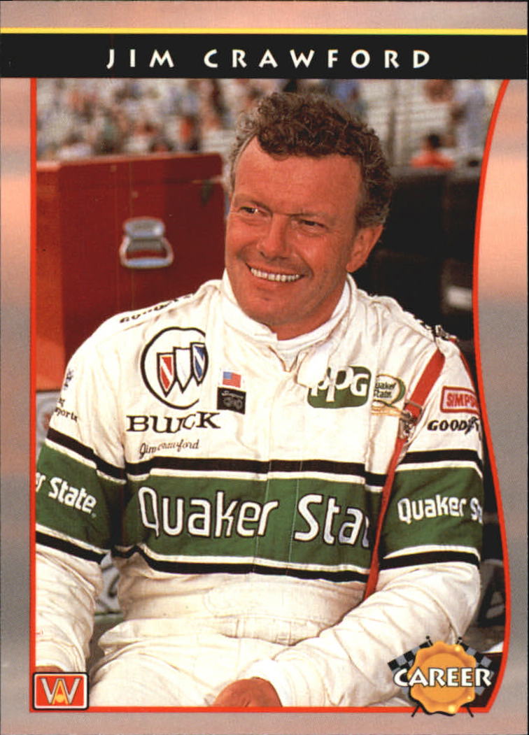 1992 All World Indy #75 Jim Crawford C