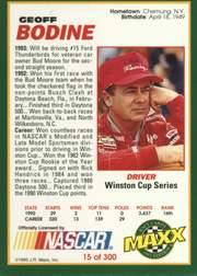 B3992- 1993 Maxx Racing Card #s 1-150 +Rookies -You Pick- 15+ FREE US SHIP - Bild 31 von 297