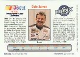 1993 Maxx #18 Dale Jarrett back image