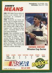 B3992- 1993 Maxx Racing Card #s 1-150 +Rookies -You Pick- 15+ FREE US SHIP - Bild 104 von 297